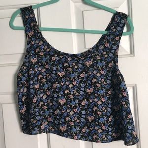 Floral tank top